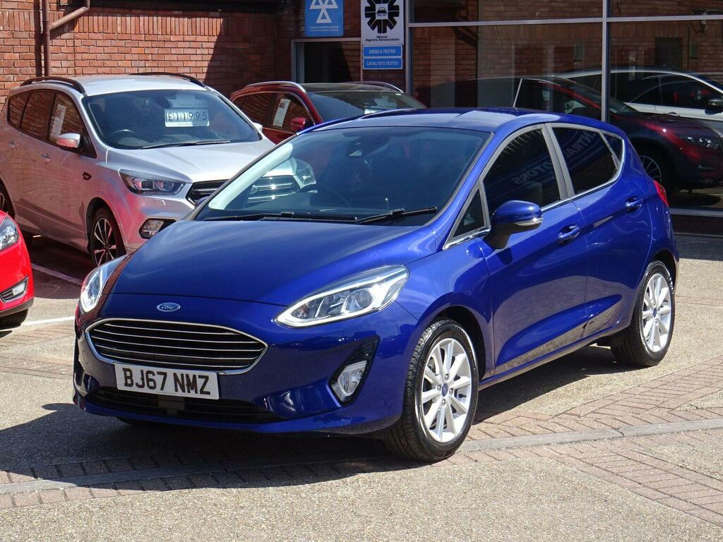 Ford Fiesta 1.0T Ecoboost Titanium Euro 6 Ss Blue #4