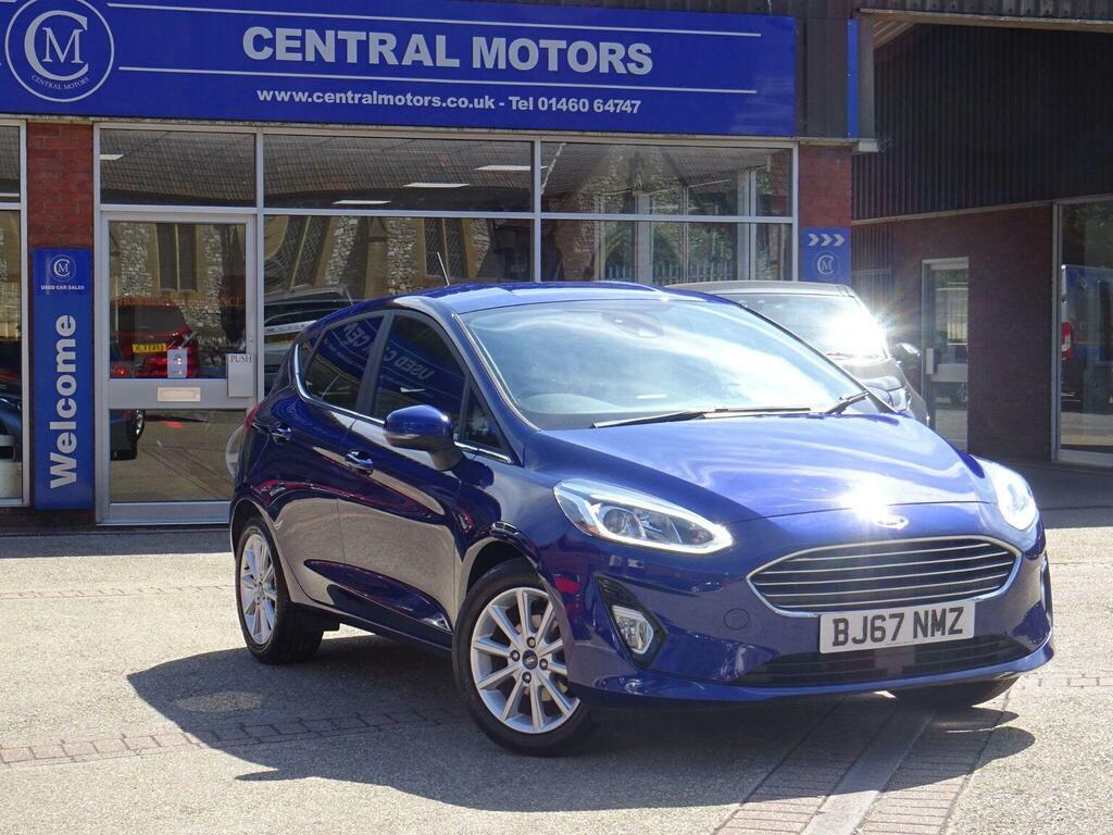Ford Fiesta 1.0T Ecoboost Titanium Euro 6 Ss Blue