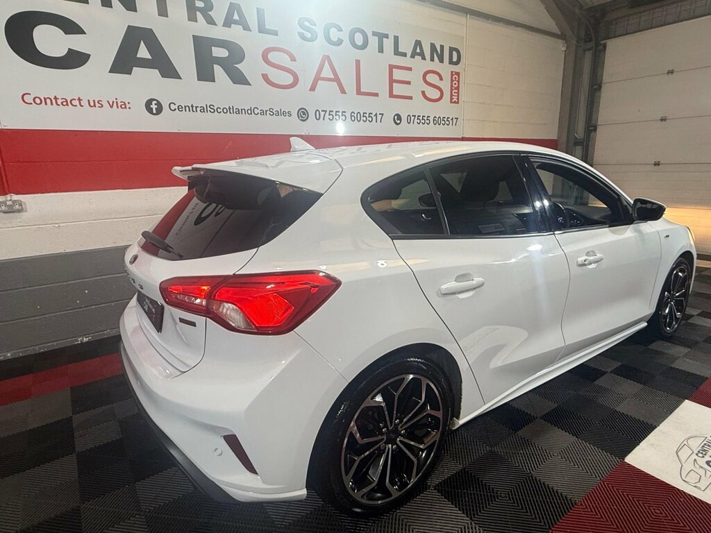 Ford Focus 1.0T Ecoboost St-line X Euro 6 Ss White #3