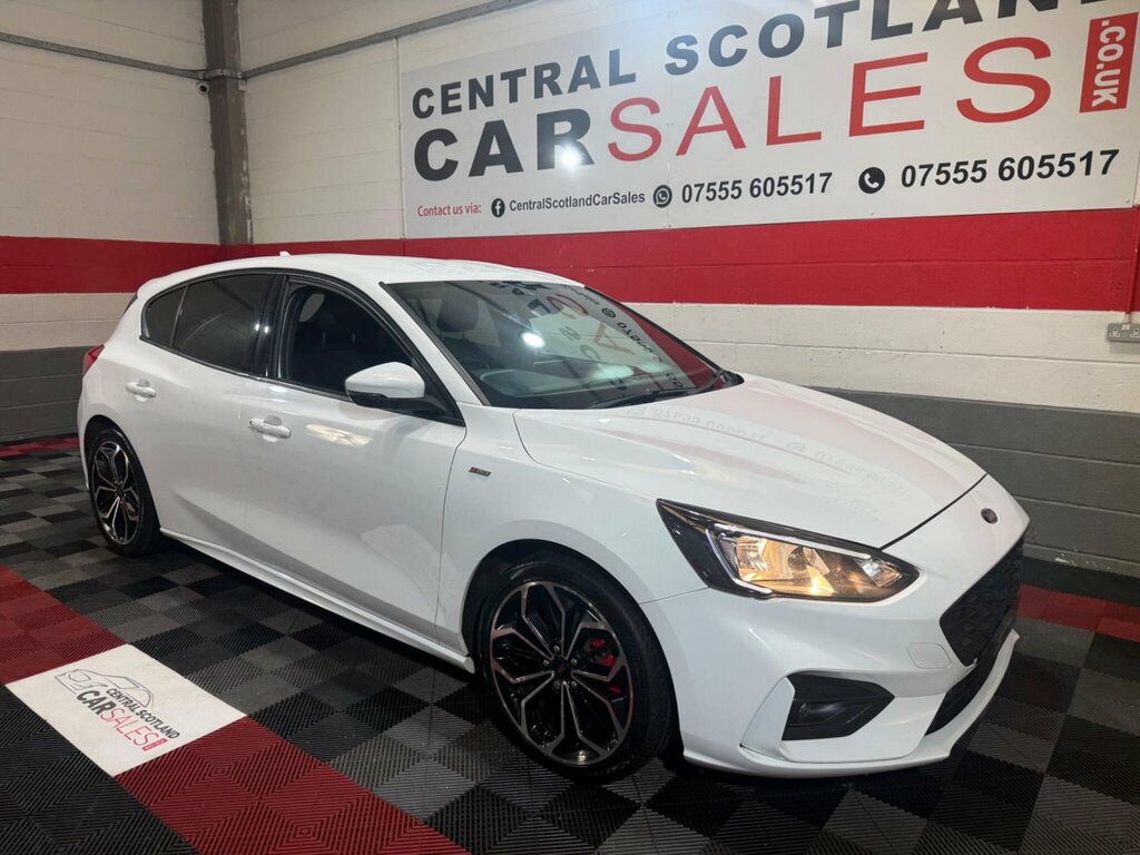 Ford Focus 1.0T Ecoboost St-line X Euro 6 Ss White