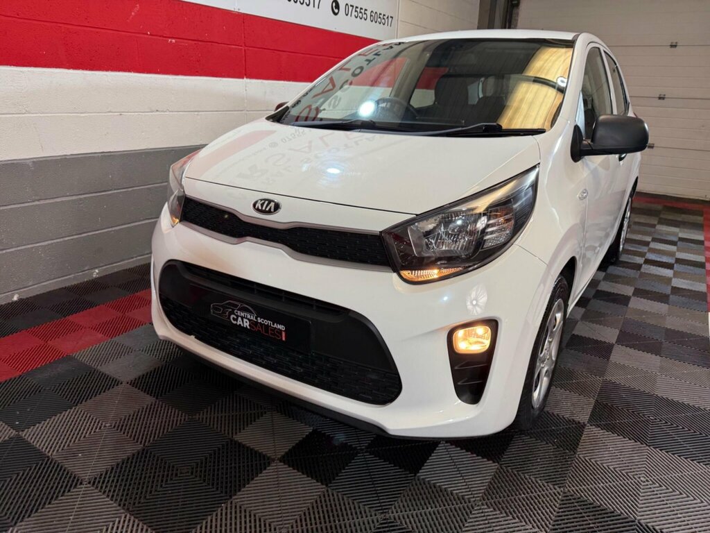 Kia Picanto 1.0 1 Euro 6 White #6