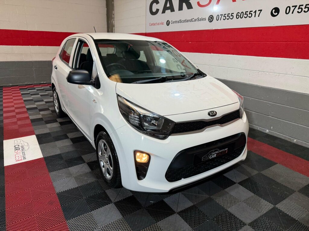 Kia Picanto 1.0 1 Euro 6 White #5