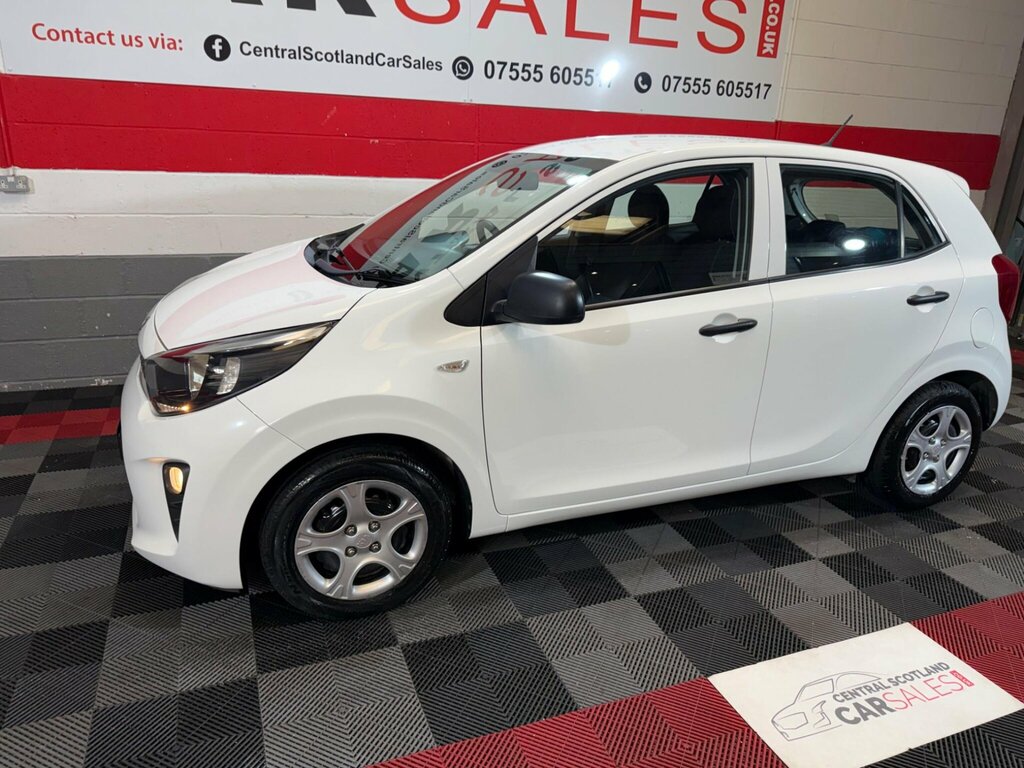 Kia Picanto 1.0 1 Euro 6 White #2