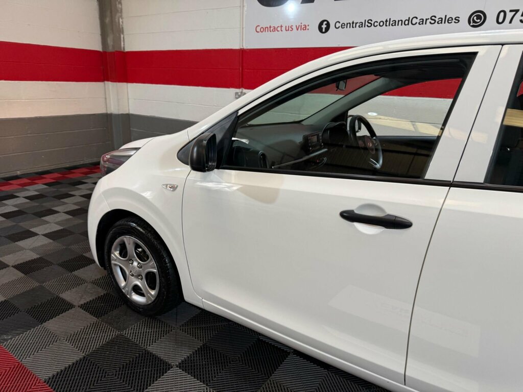 Kia Picanto 1.0 1 Euro 6 White #3