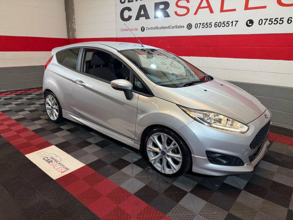 Ford Fiesta 1.0T Ecoboost Zetec S Euro 6 Ss Silver