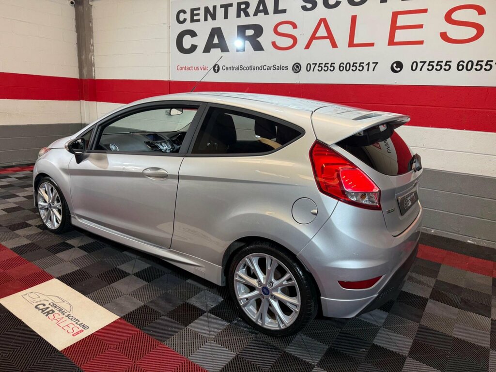 Ford Fiesta 1.0T Ecoboost Zetec S Euro 6 Ss Silver #3