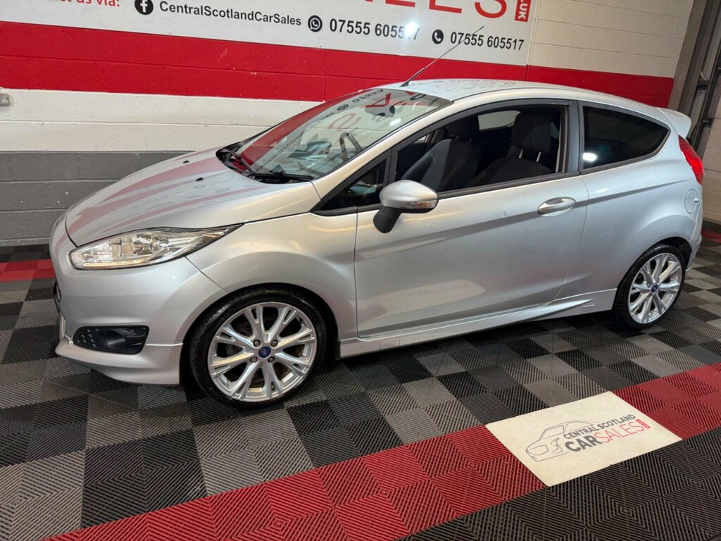 Ford Fiesta 1.0T Ecoboost Zetec S Euro 6 Ss Silver #2