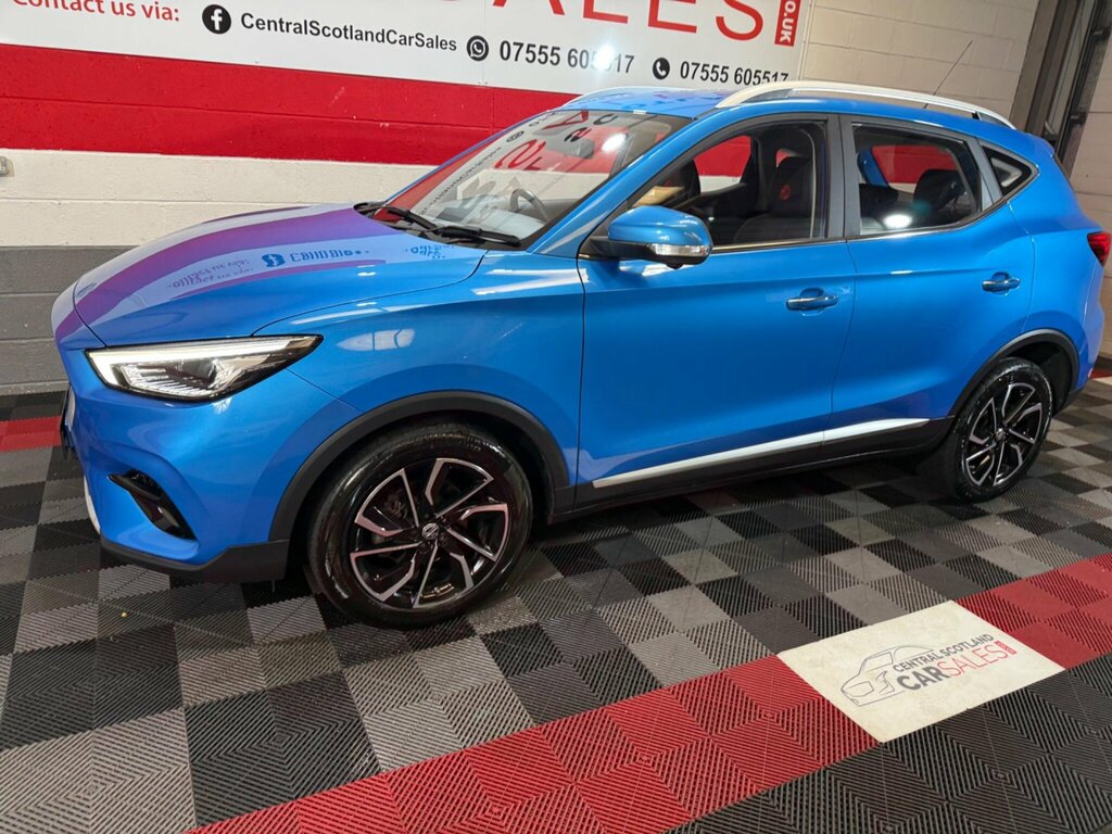 MG ZS 1.5 Vti-tech Exclusive Euro 6 Ss Blue #2