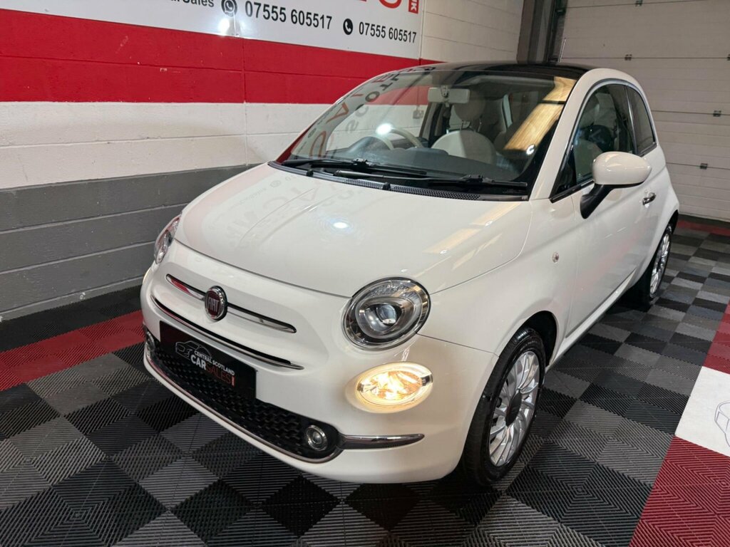Fiat 500 1.2 Lounge Euro 6 Ss White #2