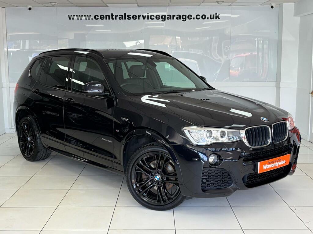 BMW X3 2.0 20D M Sport Xdrive Euro 6 Ss Black
