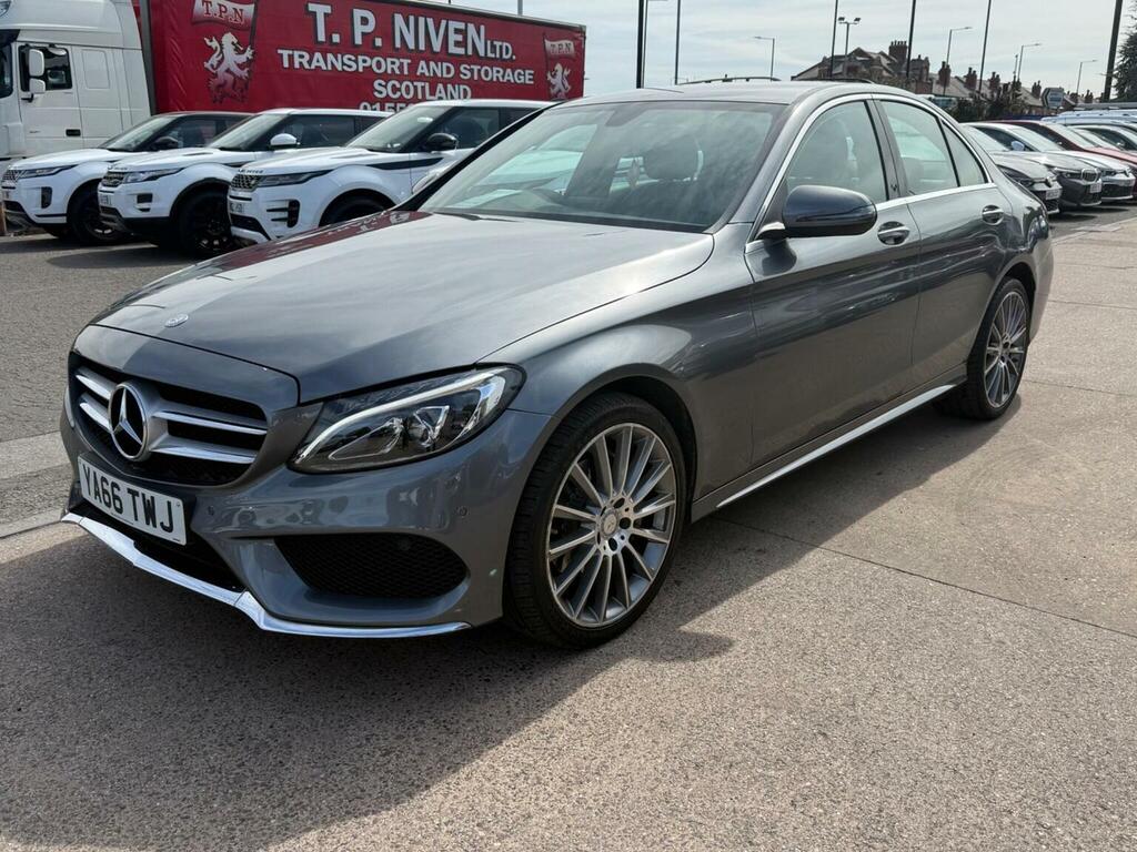 Mercedes-Benz C Class 2.1 C220d Amg Line G-tronic 4Matic Euro 6 Ss 4 Grey #3