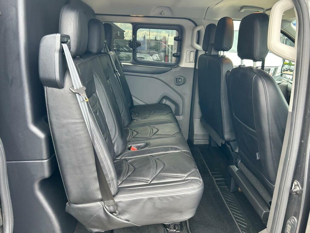 Ford Transit Custom 2.0 320 Ecoblue Limited Crew Van L2 H1 Euro 6 MX23XFR Grey #6