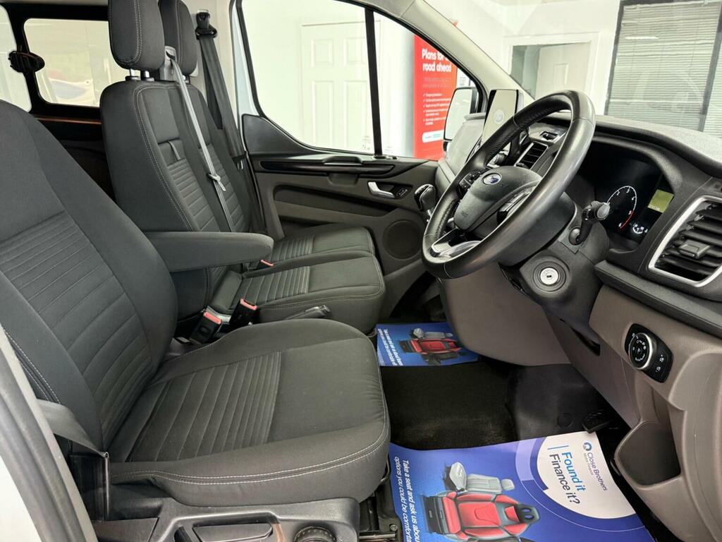 Ford Transit Custom 2.0 320 Ecoblue Limited Crew Van L2 H1 Euro 6 Ss LA72HMX White #6