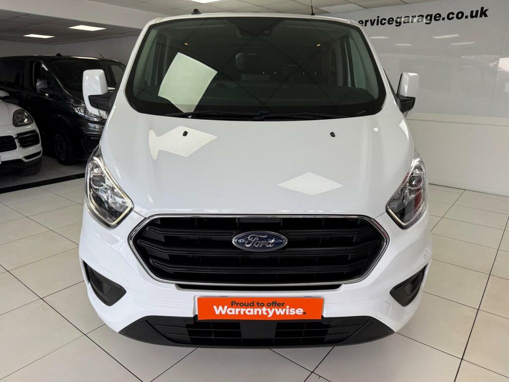 Ford Transit Custom 2.0 320 Ecoblue Limited Crew Van L2 H1 Euro 6 Ss LA72HMX White #2
