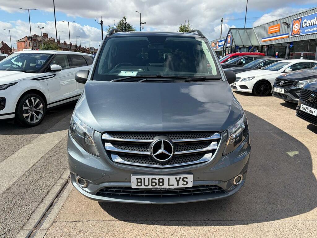 Mercedes-Benz Vito 2.1 116 Cdi Bluetec Sport Crew Van Rwd L2 Euro 6 Grey #2
