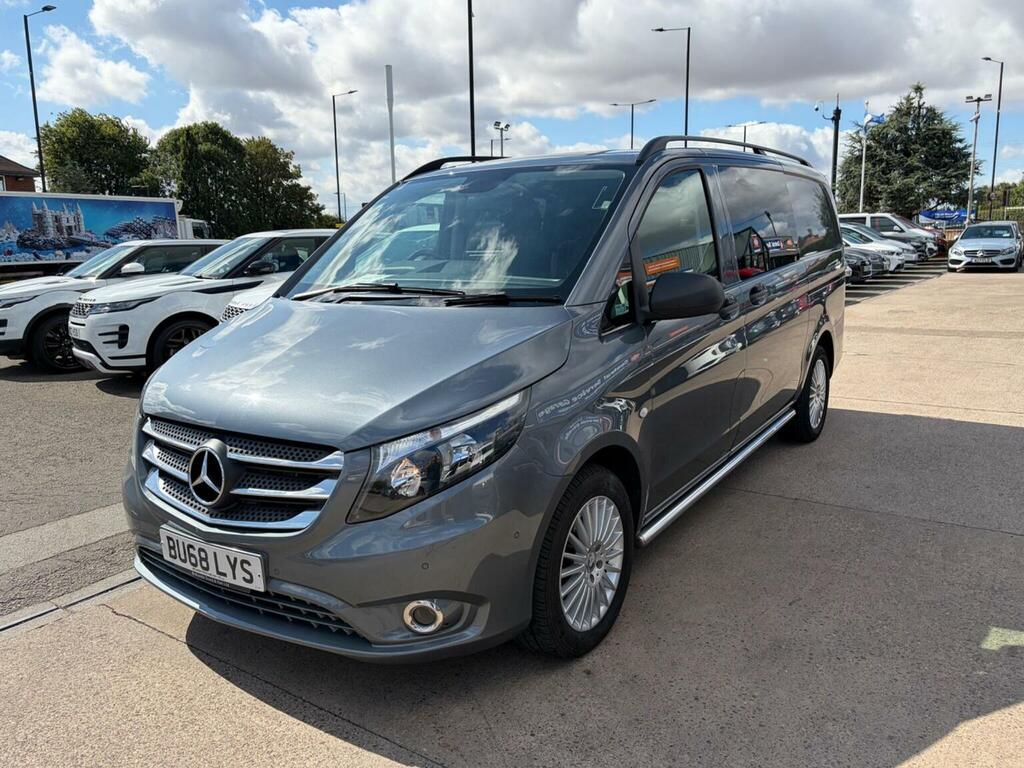 Mercedes-Benz Vito 2.1 116 Cdi Bluetec Sport Crew Van Rwd L2 Euro 6 Grey #3