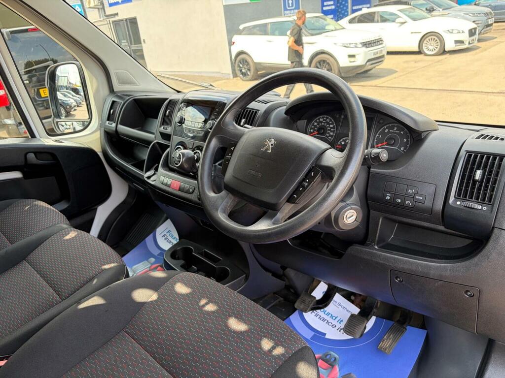 Peugeot Boxer 2.2 Bluehdi 335 Built For Business L2 Euro 6 Ss White #4