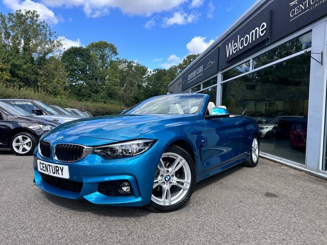 BMW 4 Series Convertible Blue