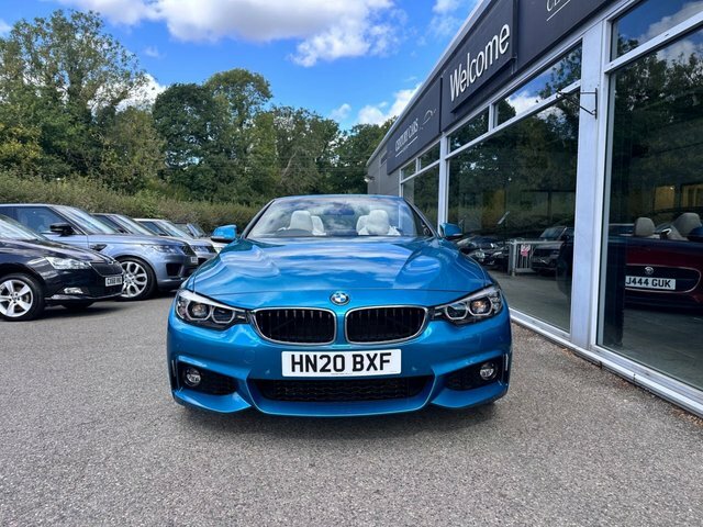 BMW 4 Series Convertible Blue #2