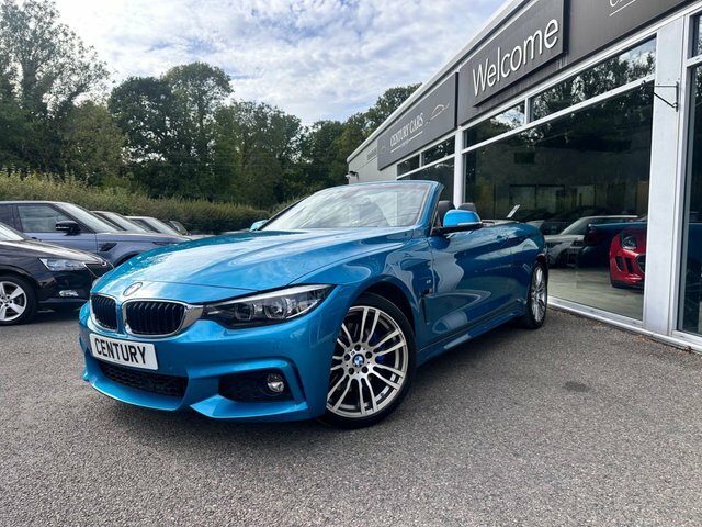 BMW 4 Series Convertible Blue