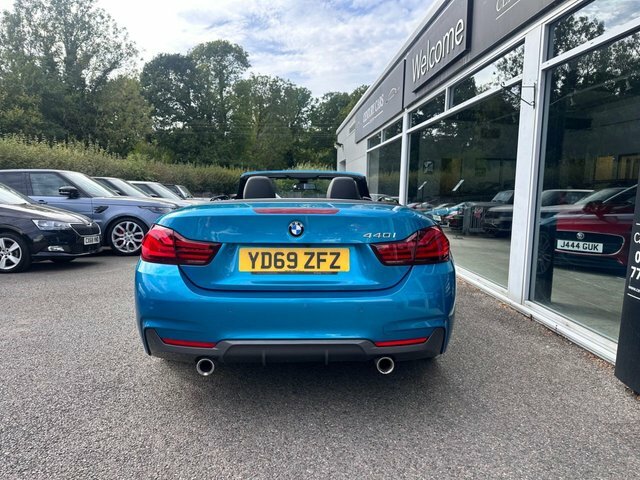 BMW 4 Series Convertible Blue #6
