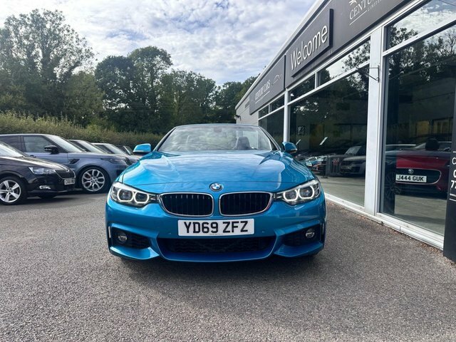 BMW 4 Series Convertible Blue #2