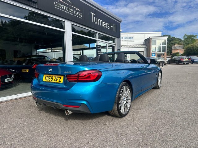 BMW 4 Series Convertible Blue #5