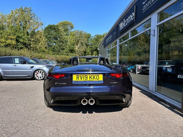 Jaguar F-Type Convertible Blue #5