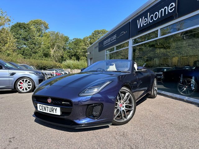 Jaguar F-Type Convertible Blue
