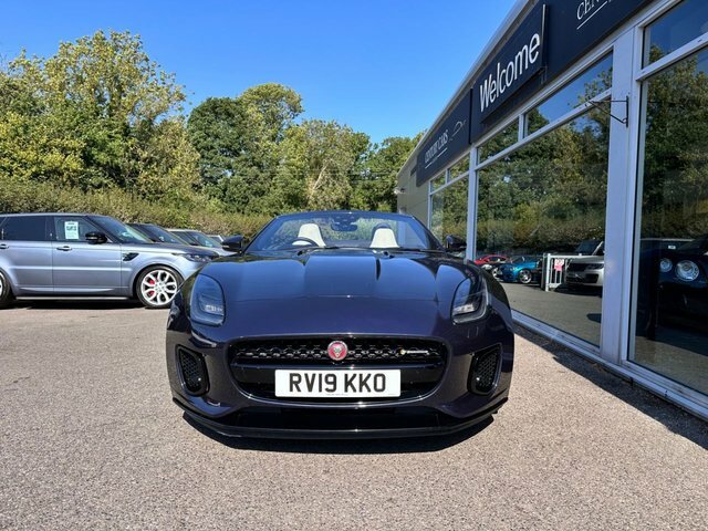 Jaguar F-Type Convertible Blue #2