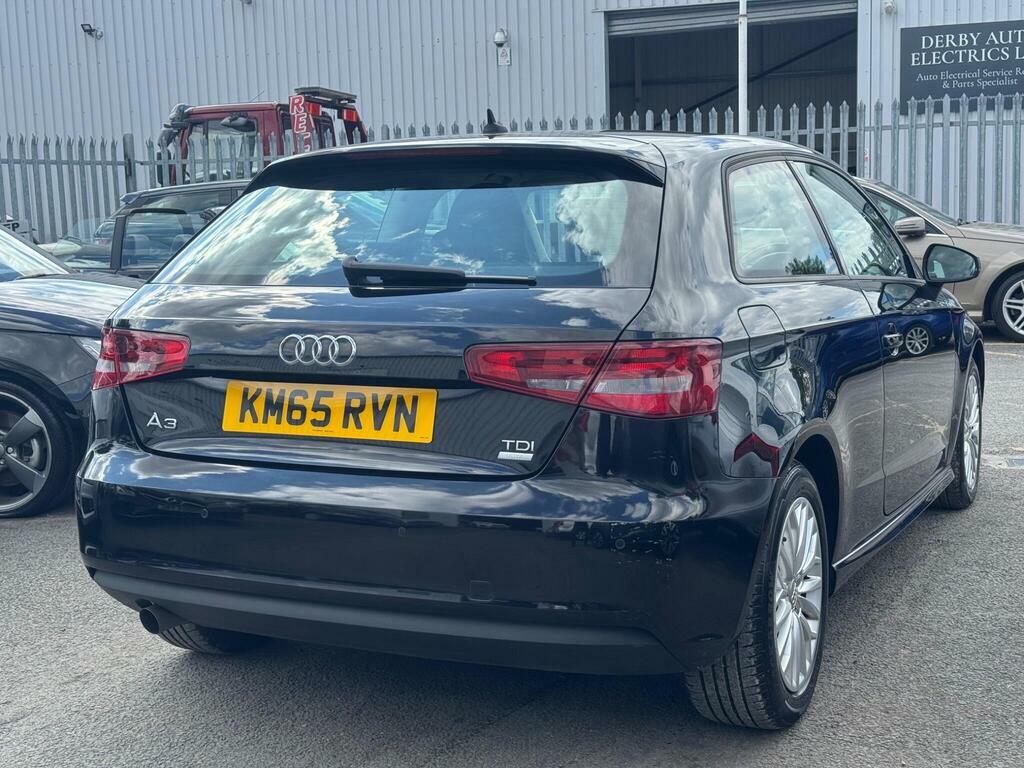 Audi A3 1.6 Tdi Ultra Se Technik Euro 6 S S Black #4