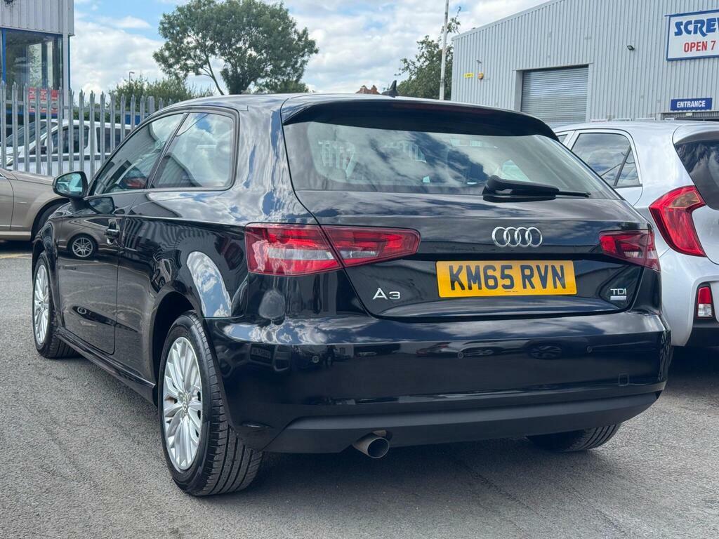 Audi A3 1.6 Tdi Ultra Se Technik Euro 6 S S Black #3