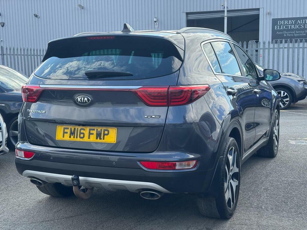 Kia Sportage 2.0 Crdi Gt-line Awd Euro 6 Grey #4