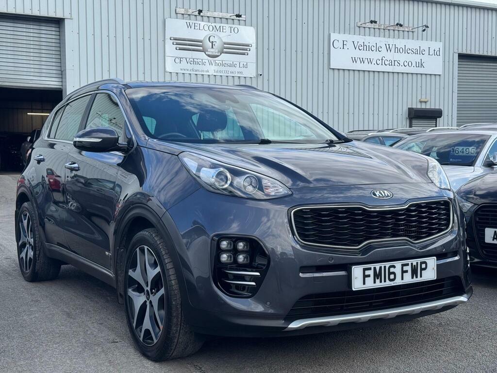 Kia Sportage 2.0 Crdi Gt-line Awd Euro 6 Grey