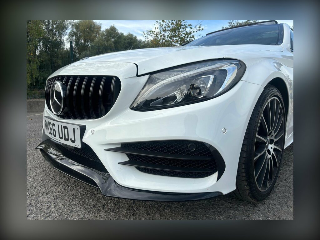 Mercedes-Benz C Class 1.6 C200d Amg Line G-tronic Euro 6 Ss Black #30