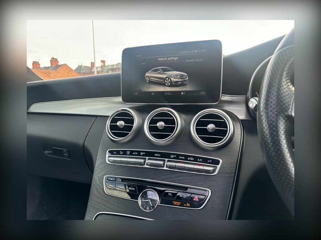 Mercedes-Benz C Class 1.6 C200d Amg Line G-tronic Euro 6 Ss Black #20