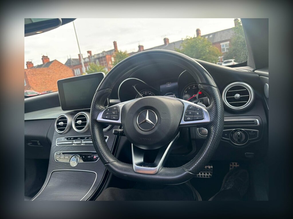 Mercedes-Benz C Class 1.6 C200d Amg Line G-tronic Euro 6 Ss Black #19