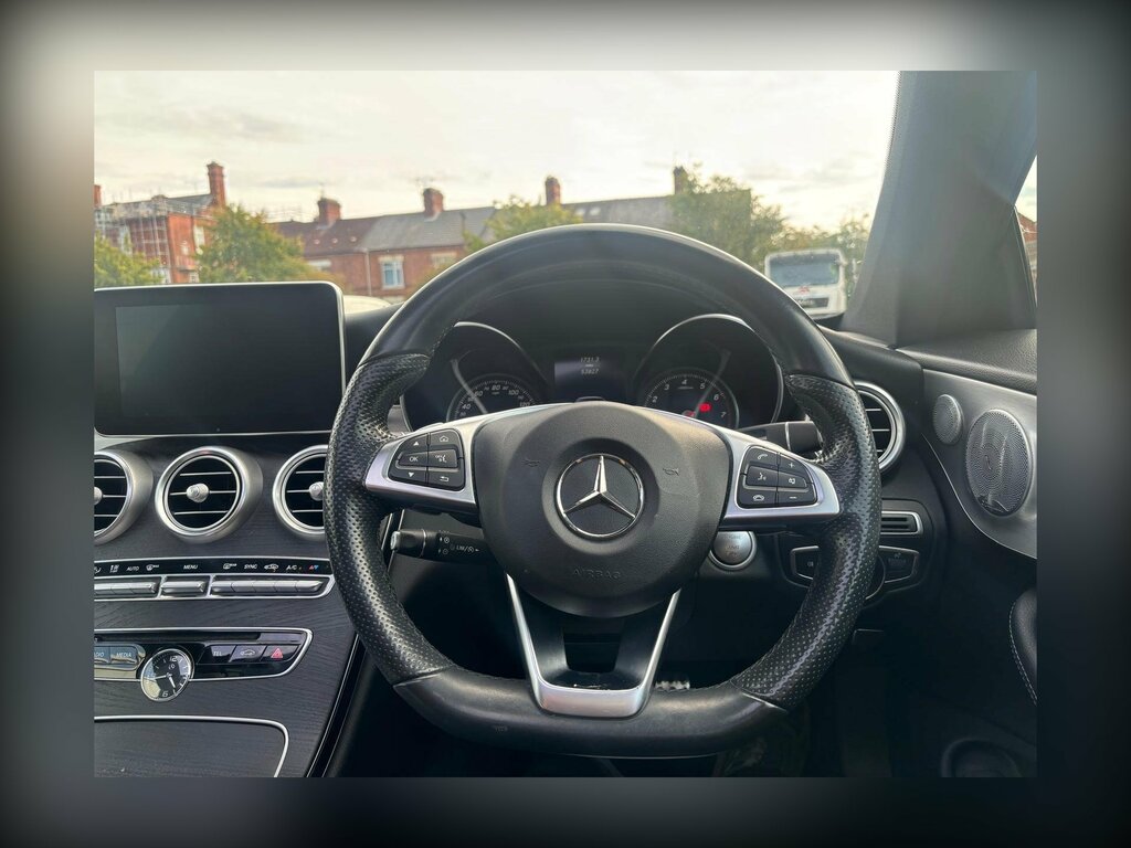 Mercedes-Benz C Class 1.6 C200d Amg Line G-tronic Euro 6 Ss Black #18