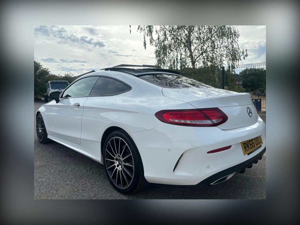Mercedes-Benz C Class 2.0 C200 Amg Line Premium Plus 7G-tronic Euro 6 White #3