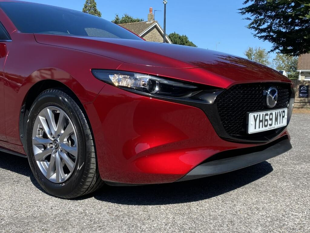 Mazda 3 2.0 Skyactiv-g Mhev Se-l Hatchback Manu YH69MYP Red #6
