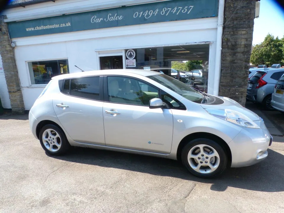Nissan Leaf 24Kwh Only Silver #4