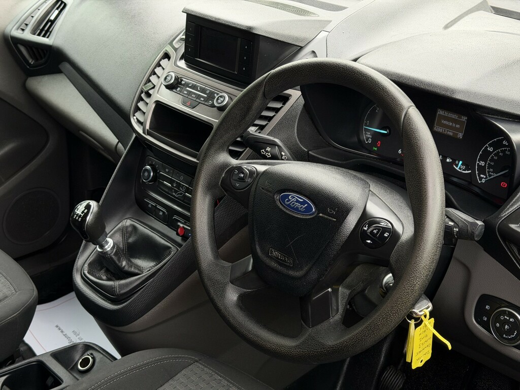 Ford Transit Connect 1.5 Transit Connect Trend Dciv Lwb 240 L2 1.5L Eco WN23DMZ Black #6
