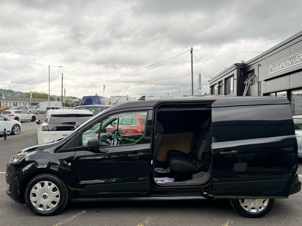 Ford Transit Connect 1.5 Transit Connect Trend Dciv Lwb 240 L2 1.5L Eco WN23DMZ Black #3