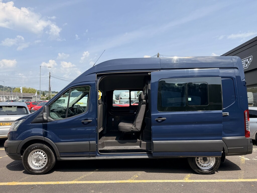 Ford Transit Custom 2.2 Tdci 350 VFZ3394 Blue #5