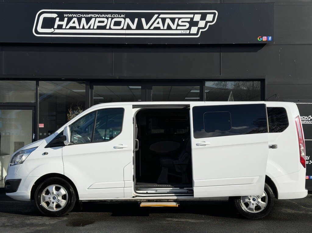 Ford Tourneo Custom 2.0 310 Ecoblue Titanium ML19EVH White #6