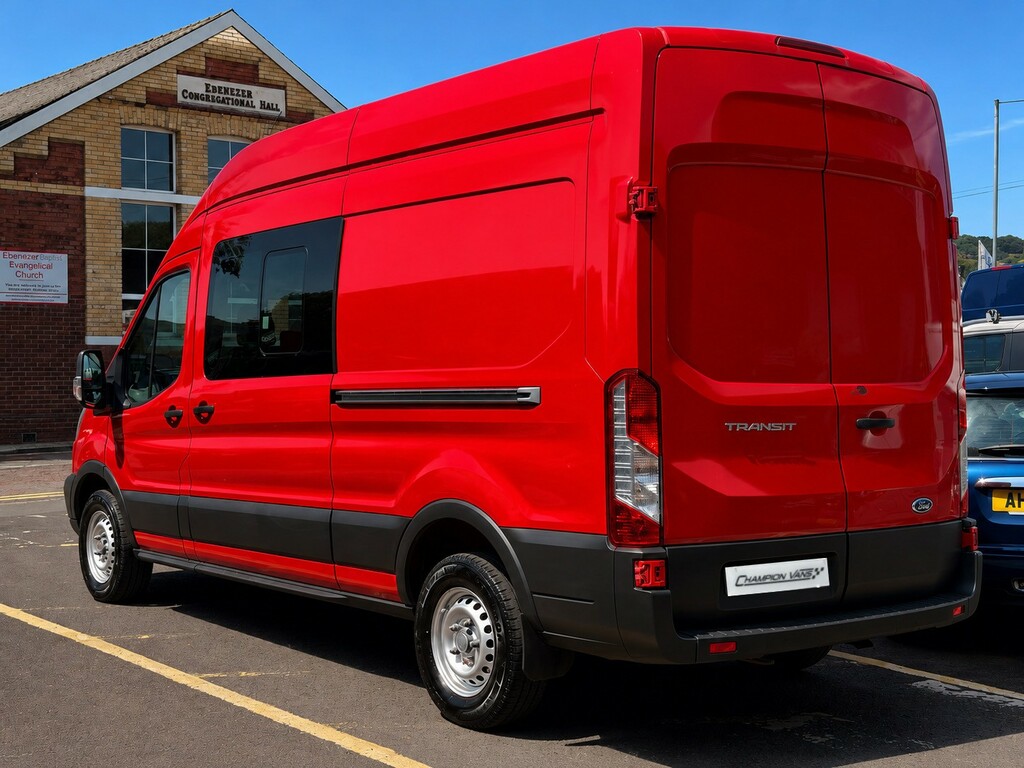 Ford Transit Custom 2.2 Tdci 350 VFZ3311 Red #5