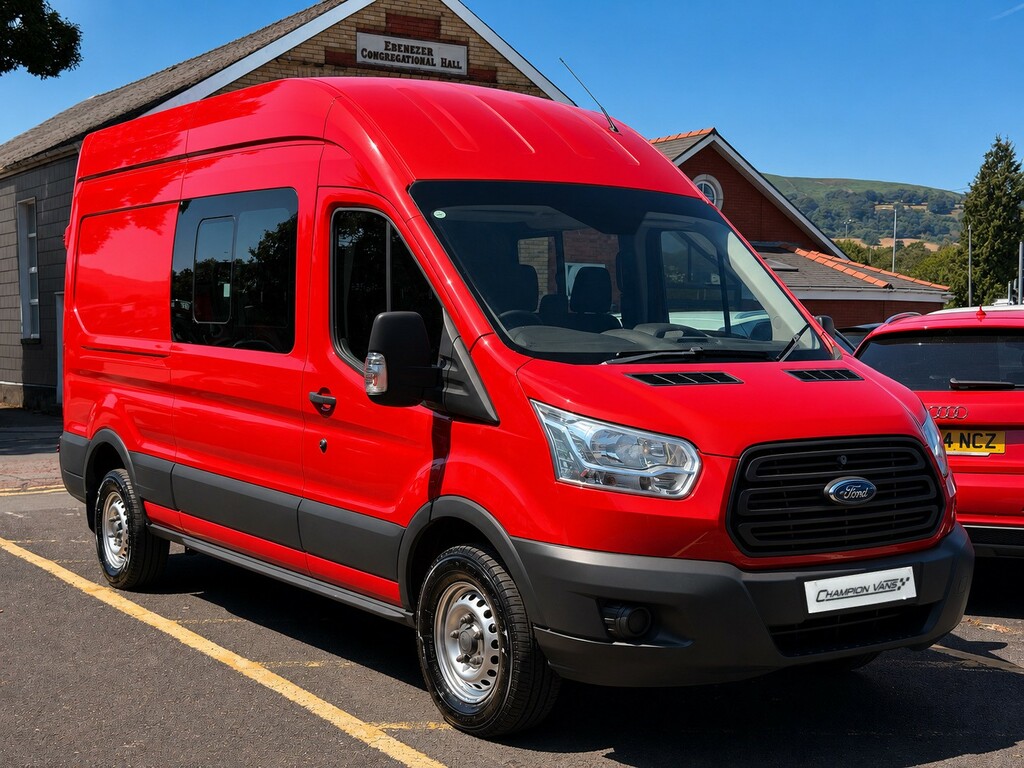 Ford Transit Custom 2.2 Tdci 350 VFZ3311 Red #4