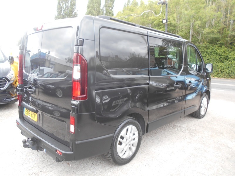 Renault Trafic Sl29 Energy Dci 125 Sport Nav Van Black #12
