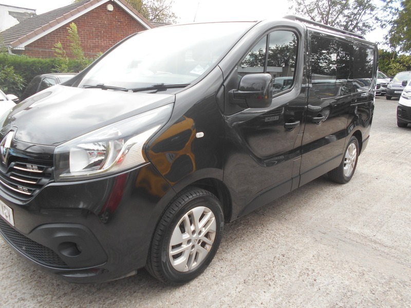 Renault Trafic 2018 Sl27 Sport Nav Black #3