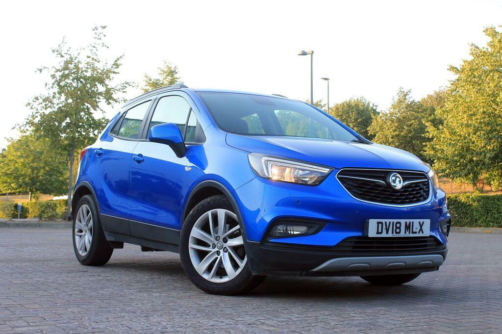 Vauxhall Mokka X 2018 Vauxhall Mokka X 1.4I Turbo Ecotec Active Suv Blue #5